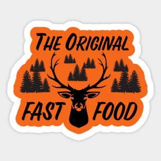 The Original Fast Food Sticker